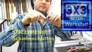 SPIELFREIER Schiebeschlitten für Kreissäge selber bauen 24 Scheppach HS105 [upl. by Sukramed]