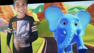 Ek Mota Hathi  एक मोटा हाथी  Hathi Raja Kahan Chale  Rhymes for Kids now in Hindi  Dhobi Aya [upl. by Adlihtam]