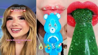 🥭 Text To Speech 🥭 ASMR Satisfying Eating  Bailey Spinn  POVs Tiktok Compilations 2023 10 [upl. by Coffey]