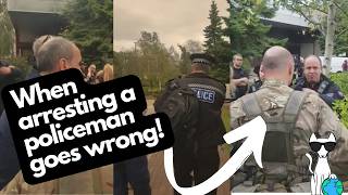 Man Tries to Arrest Policeman  But Why [upl. by Grantham16]