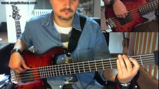 Cambiare  Alex Baroni  Bass Cover Ita [upl. by Norok]