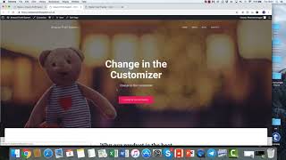 WordPress Hestia Theme Tutorial  Add Pages Menu Appearance Customize [upl. by Dlanor785]