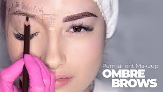 Ombre Brows TUTORIAL 2 [upl. by Aihsoek216]