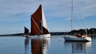 Thames Barges Rigging replacement and a dinghy disaster [upl. by Anilet]