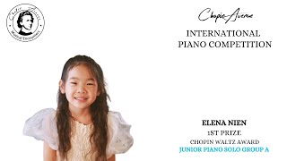 Elena Nien Solo Group A 1st Prize  Frédéric Chopin Minute Waltz Op 64 No1 [upl. by Gnuoy]