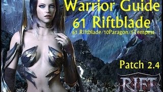 My Rift 61 Riftblade Warrior Spec and Macro Guide [upl. by Etnovaj]