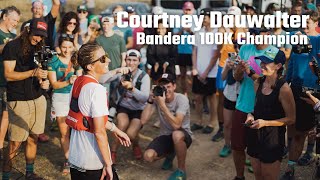 Courtney Dauwalter  2023 Bandera 100K PostRace Interview [upl. by Stav]