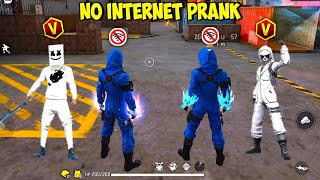 Blue Criminal 999 No Internet Prank 😈 सामने आ Gya Golden Hip Hop amp Sakura 😱 Garena Free Fire [upl. by Noraj]