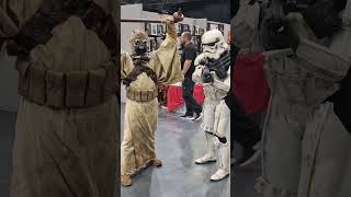 Silent Tusken Raider and Storm Trooper Cracks Up [upl. by Arteid]