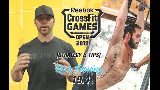 CrossFit Open 194 Workout 2019  Rich Fronings Successful Strategies and Tips [upl. by Asabi38]