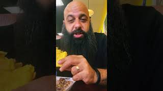 Homemade jamaican beef patty in pines food pembrokepines viralvideo foodie travel [upl. by Jain]