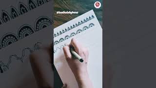 Simple Mandala Patterns  How to draw mandala patterns  shorts art easymandala [upl. by Mok]