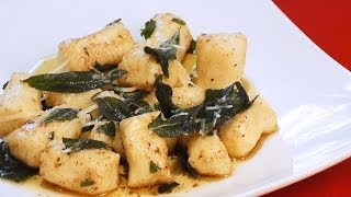 Gnocchi Recipe with Browned Butter and Sage  Marks Cuisine 95 [upl. by Nitsirc]