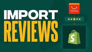 How To Import Reviews From Aliexpress To Shopify Store 2024 Tutorial [upl. by Anitnegra]