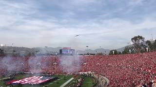 Rose bowl 2018 Flyover [upl. by Enoved340]