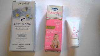 Preseed versus Conceive Plus [upl. by Aanas]