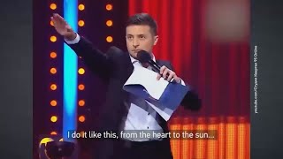 Zelensky Standup comedy on the conflict in Donbas 2014 [upl. by Timrek515]