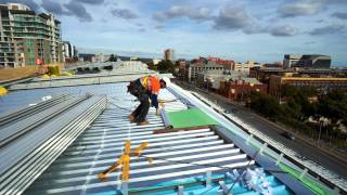 Installation of Kingspan KingZip SF  Adelaide Convention Centre [upl. by Liam]