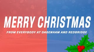 Merry Christmas from everybody at Dagenham and Redbridge 🎅 [upl. by Enaira]