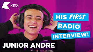 JUNIOR ANDRES FIRST EVER RADIO INTERVIEW  KISS Hype Chart [upl. by Fiore]