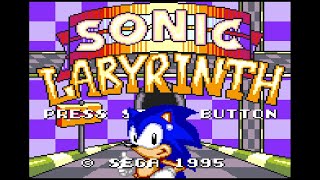 Sonic Labyrinth Game Gear Playthrough [upl. by Aden334]