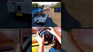 Toyota Pickup truck Driving Euro truck simulator 2 steering wheel gameplay shorts [upl. by Alis]