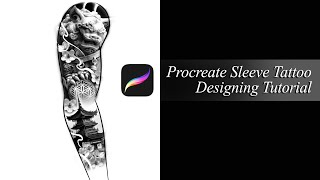 ✅How to make TATTOO STENCIL with Procreate ❗❗ [upl. by Perri]