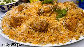 World Famous Hyderabadi Chicken Dum Biryaniहैदराबादी चिकन दम बिरयानीAuthentic Chicken Dum Biryani [upl. by Elbart]