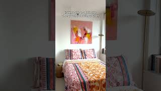 Inside a Chelsea NYC Studio apartmenttherapy studioapartment interiordesign colorful decor [upl. by Nnaillij]