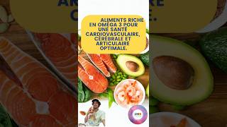 LES 10 ALIMENTS RICHE EN OMEGA 3 POUR UNE SANTÉ OPTIMALE omega optimal conseils tips chia soja [upl. by Llered]