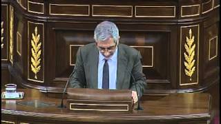 Gaspar Llamazares presenta las enmiendas de IU al presupuesto del Ministerio de Sanidad [upl. by Asyral]