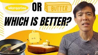 Margarine vs Butter  Which is healthier [upl. by Nordin645]