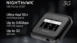 unboxing of Netgear Nighthawk Mobile Hotspot 5G Router M6 GABMLERSYT [upl. by Cigam285]