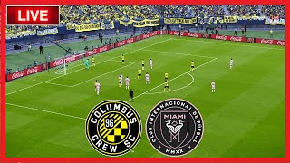 🔴 Columbus Crew x Inter Miami LIVE 🔴 Leagues Cup 2024 Round of 16 ⚽ Full Match Live Today All Goals [upl. by Alegnat]