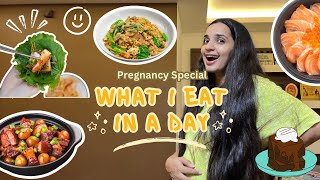 What I EaT in a day 🤰🏻  Pregnancy Spcl 😶‍🌫️  Thejus eattan’s house  Malavika Krishnadas [upl. by Ruamaj]