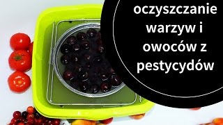 Oczyszczanie warzyw i owoców z pestycydów  detox podstawy [upl. by Aruabea]