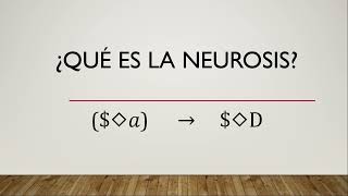 ¿Qué es la neurosis Lacan  Psicólogo José Félix Bonilla [upl. by Mik198]