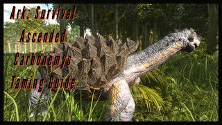 Carbonemys Taming Guide  Ark Survival Ascended [upl. by Carlos247]