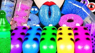 ASMR RAINBOW DRINKS VAMPIRE BOBA TEA JELLY FROG EGGS GUMMY CANDY 신기한 물 먹방 MUKBANG EATING SOUNDS [upl. by Soulier153]