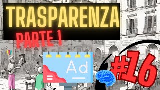 TI PREPARO AL CONCORSO PUBBLICO LA TRASPARENZA  PARTE 1  Lezione 16 [upl. by Happy999]