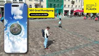 Mit 360GradRundgang und Stadtgutschein die Plauener Innenstadt erleben [upl. by Thera]