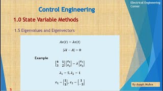 Eigenvalues and Eigenvectors [upl. by Wilmer]