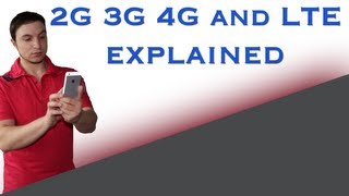 The Difference Between 2G 3G 4G and LTE Speeds Explained [upl. by Eenaej]