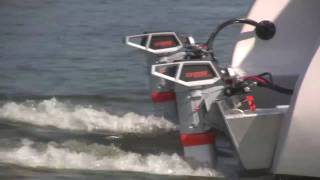 New Electric Boat  A 32 Foot Torqeedo Powered Catamaran The Blue Planet 32E [upl. by Tallu]