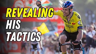 How Wout Van Aert Won His First Race of 2024 With No Teammates [upl. by Orelee715]