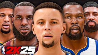 I Went Back to the Steph Curry Era on NBA 2K25 First Ever Gameplay [upl. by Tallula130]