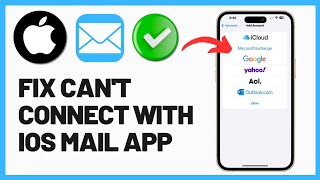 Fix cant connect with iOS Mail app  How To FIX Mail App Not Working On iPhone 2024 [upl. by Cerellia945]