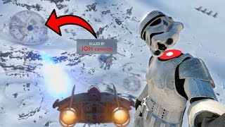 Top 5 Rarest Deaths  Star Wars Battlefront [upl. by Ralf338]