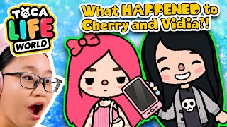 Toca Life World  Cherry and Vidia SWITCHED BODIES [upl. by Yromas]