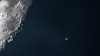 Lunar Occultation of Saturn 2024 from ACCIMT Observatory in Sri Lanka Start amp End Edited [upl. by Evot]